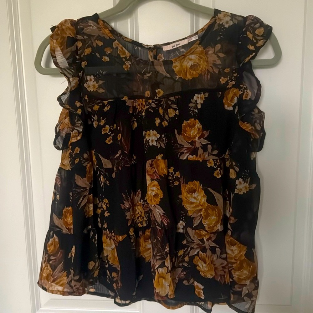 Flowy Floral Blouse